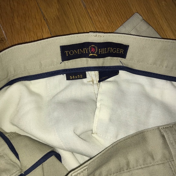 Men’s Tan Tommy Hilfiger Chinos - Picture 4 of 5